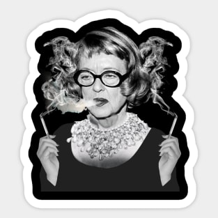 Bette Smoking Sticker